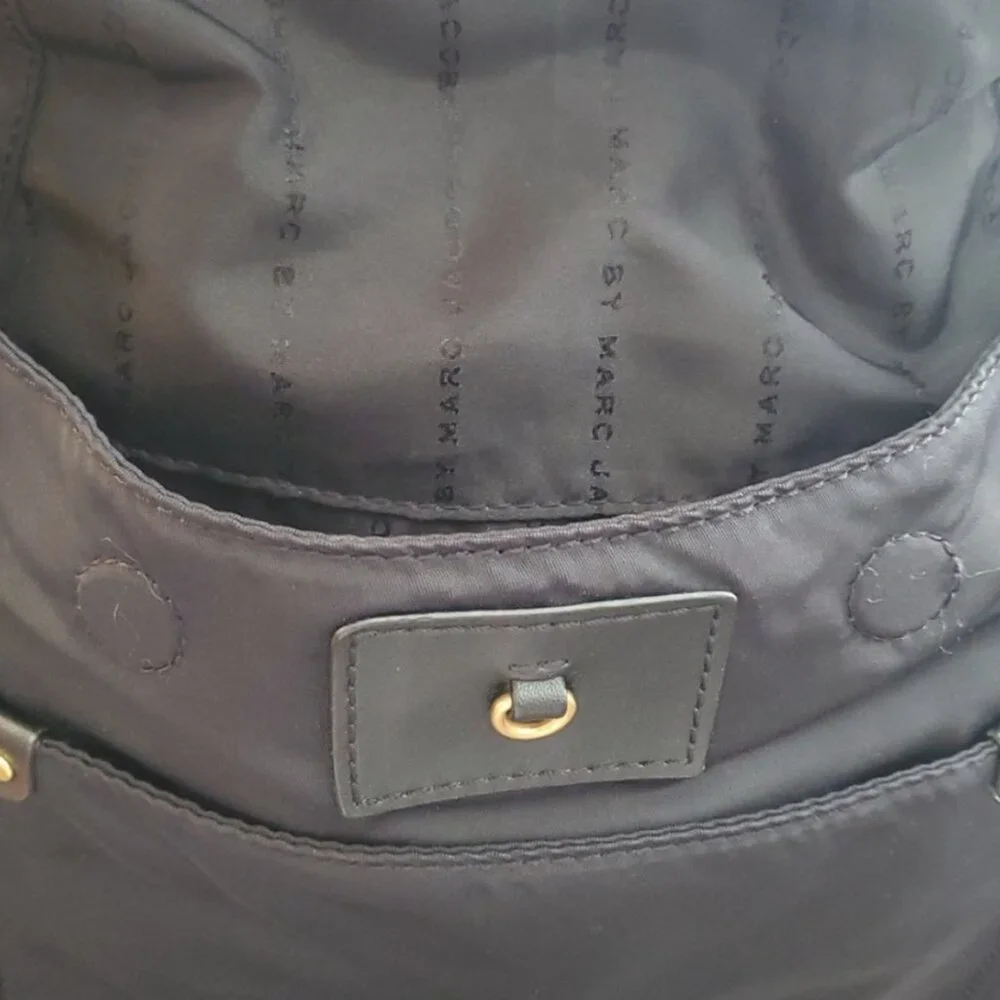 Marc Jacobs Preppy Nylon Natasha Crossbody Bag with Gold Accents - Picture 9 of 10